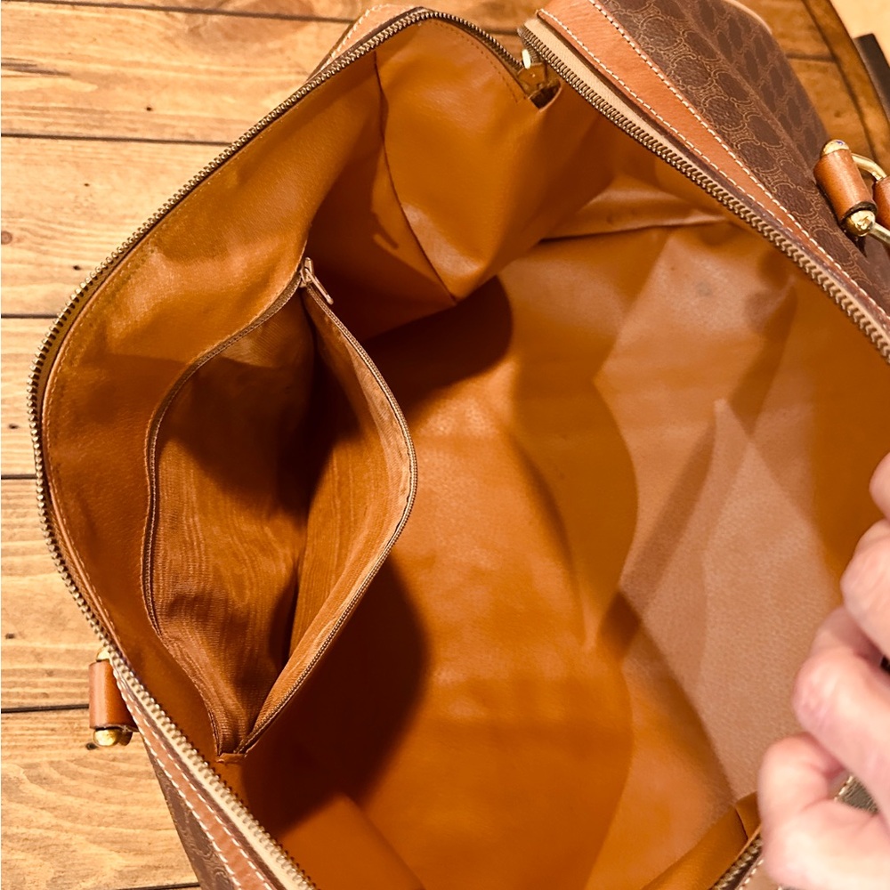 Celine Macadam Coated Canvas travel Bag - Picture 6 of 15